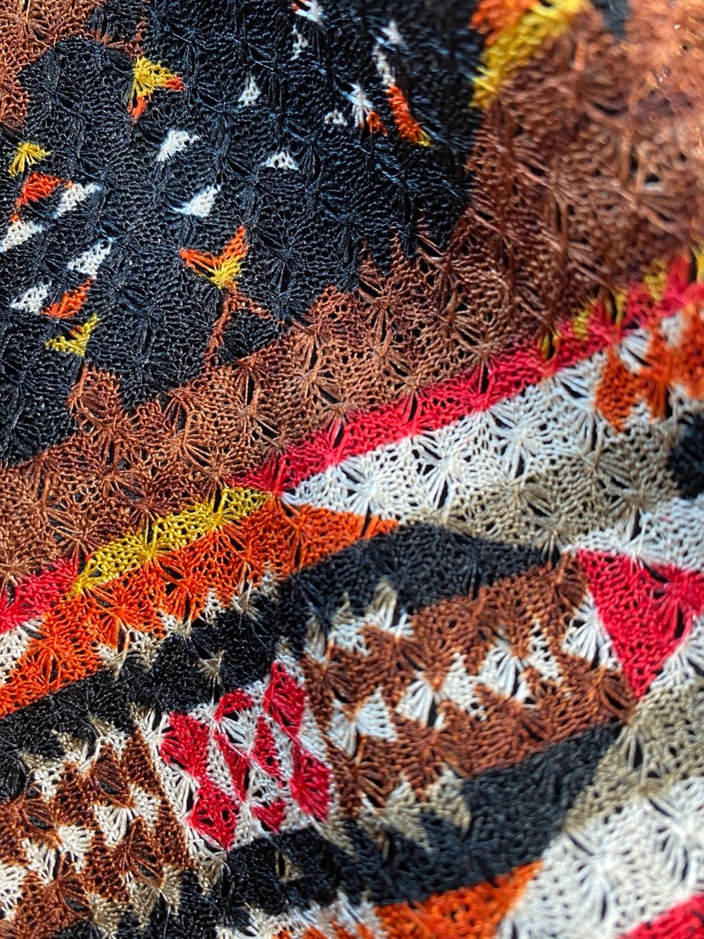 Festival Aztec Mini Skirt - Multicolor - Picture 6 of 8